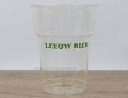 Leeuw bier plastic beker versie 3